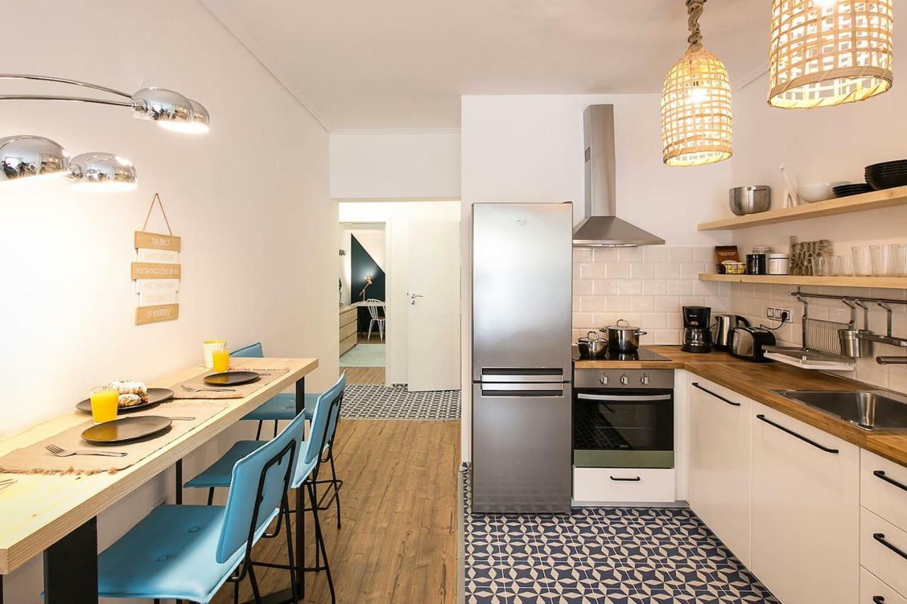 Boho Chic Apartment, Agia Sofia District #Feelslikehome 塞萨洛尼基 外观 照片